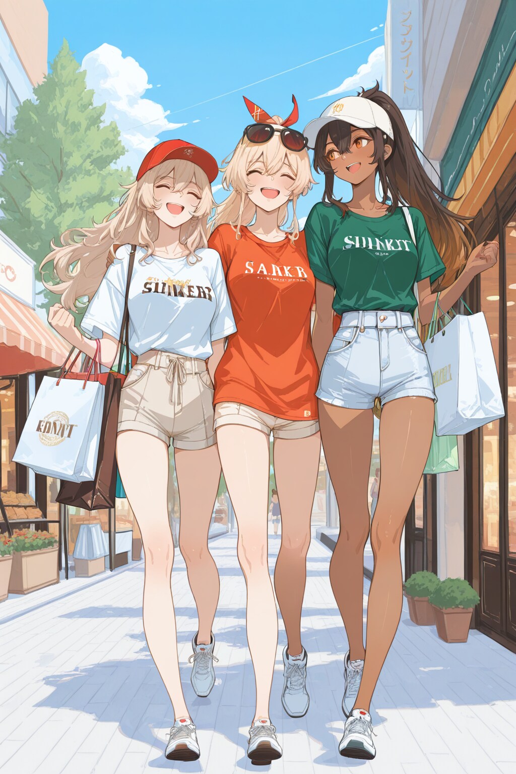 みんなでショッピング