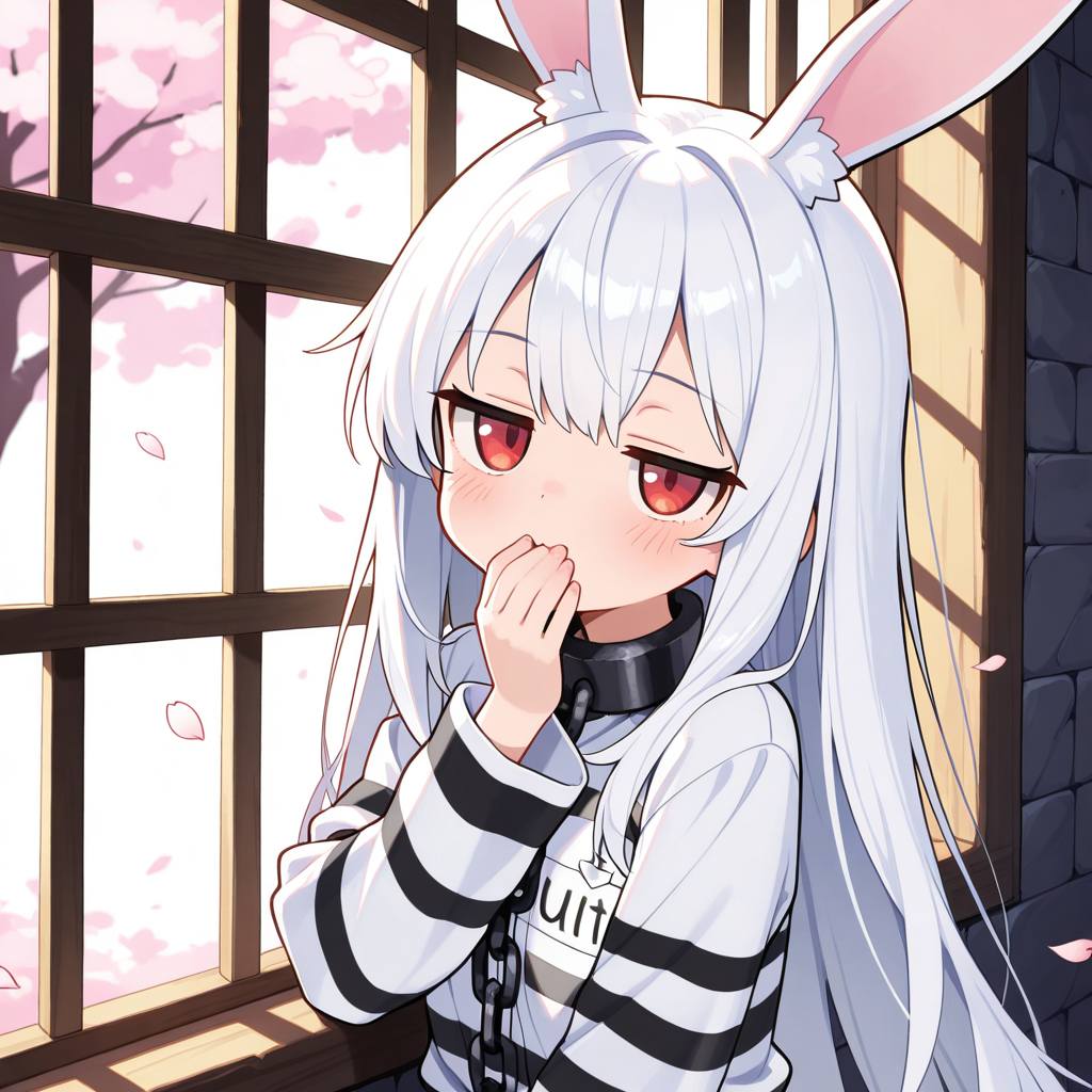 【がぞうください】この後、うさぎちゃんは何をするでしょう？😅 | の人気AIイラスト・グラビア