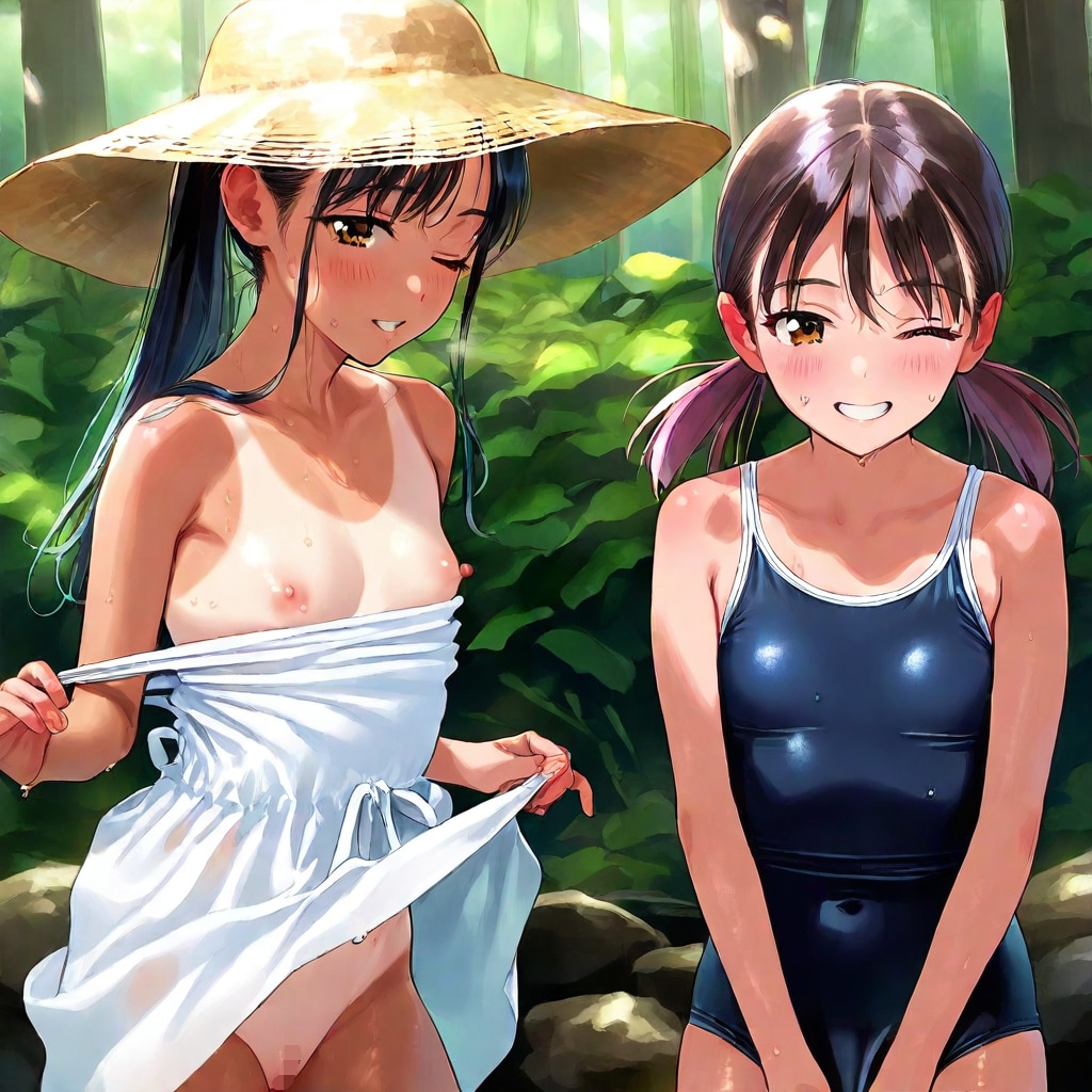 MESS お試し / 開放的な川遊び