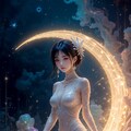 月の女神 5枚目