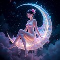 月の女神 2枚目