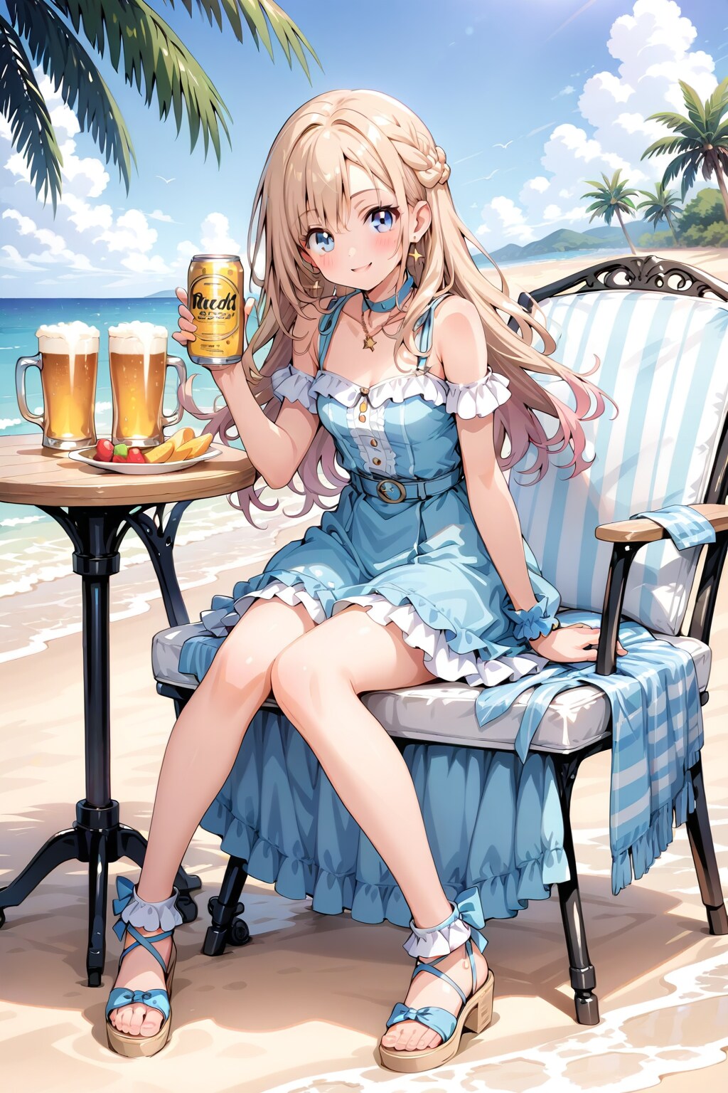リゾートを満喫中。 | の人気AIイラスト・グラビア