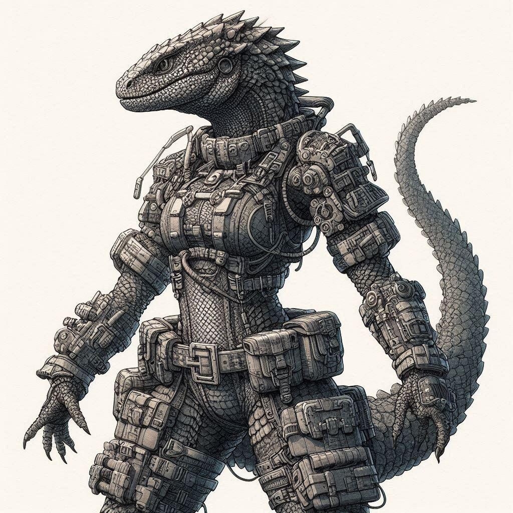 ハチュウ人類