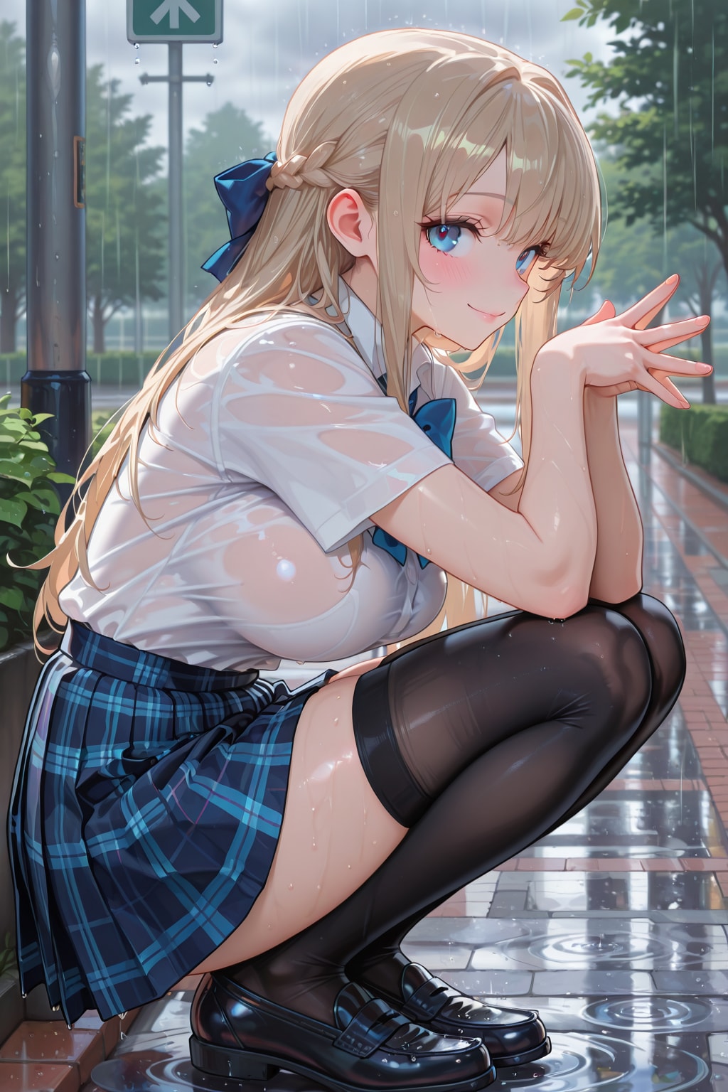 雨の日