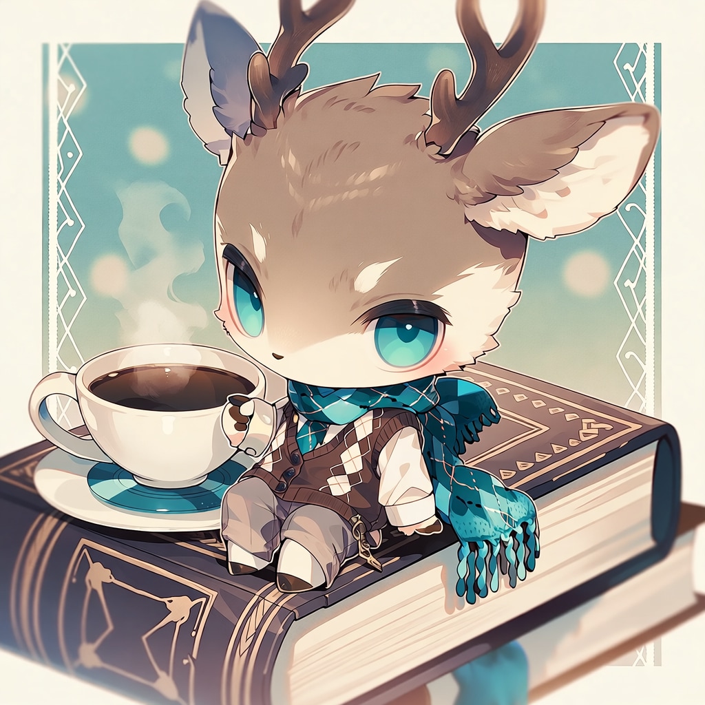 ちょこんと鹿 | の人気AIイラスト・グラビア