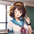 涼宮ハルヒの憂鬱　涼宮ハルヒ　っぽい　１ 4枚目