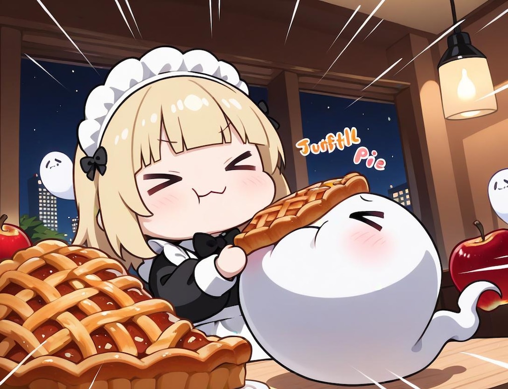 林檎の怪異強し…🍎(>ω<; )💦👻💦