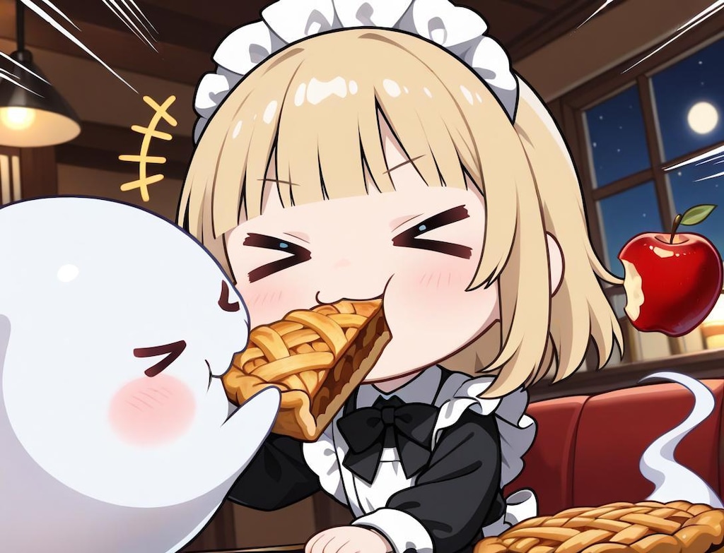 林檎の怪異強し…🍎(>ω<; )💦👻💦