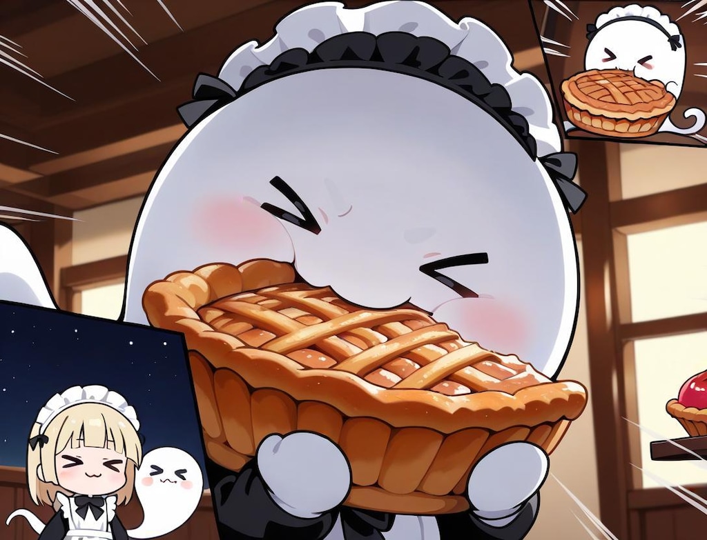 林檎の怪異強し…🍎(>ω<; )💦👻💦