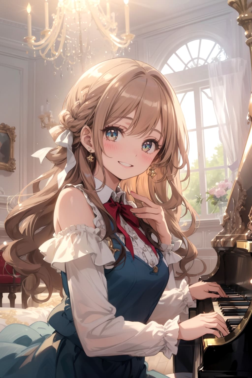 由緒あるピアノだもの