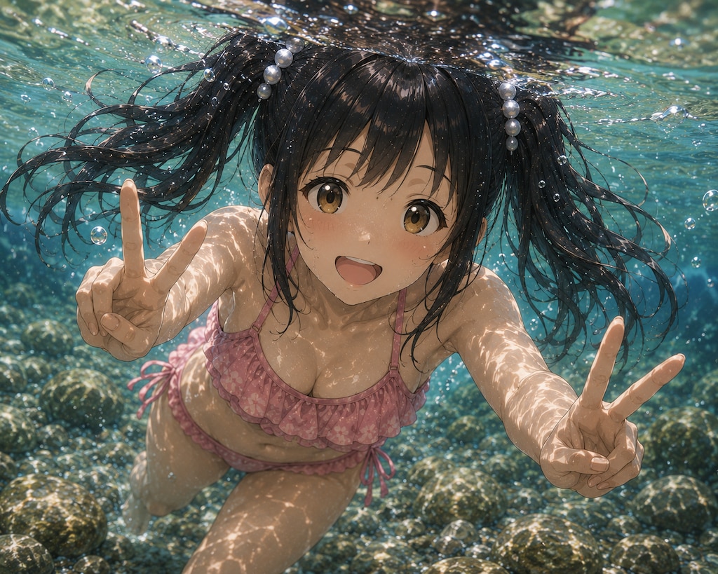 澪（みお）ちゃん家族　みんなで川にキャンプ