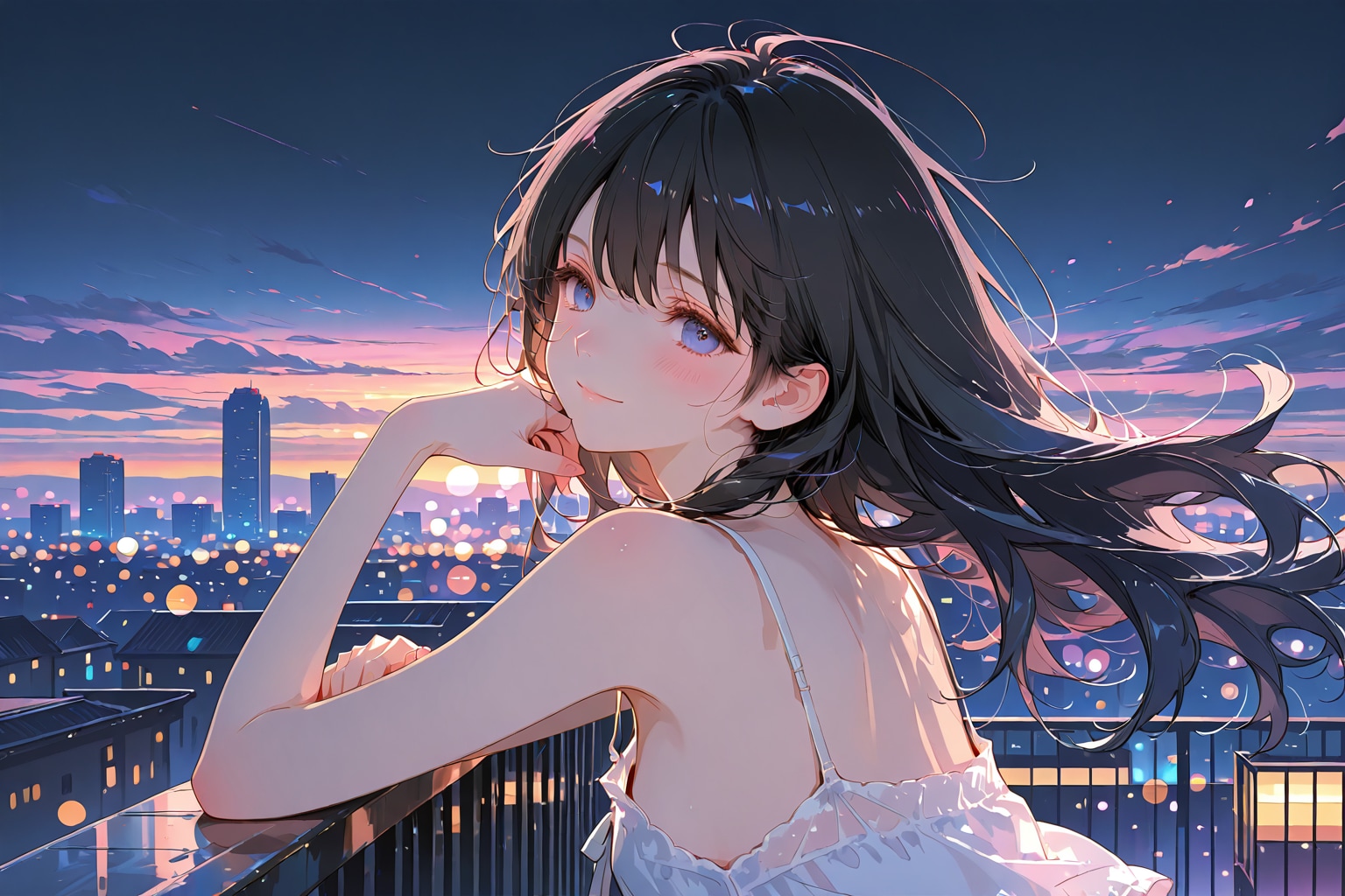 夜風(APRICOT) | の人気AIイラスト・グラビア