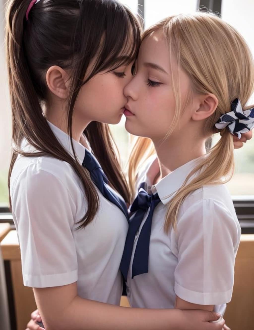 百合 girls kiss_3r