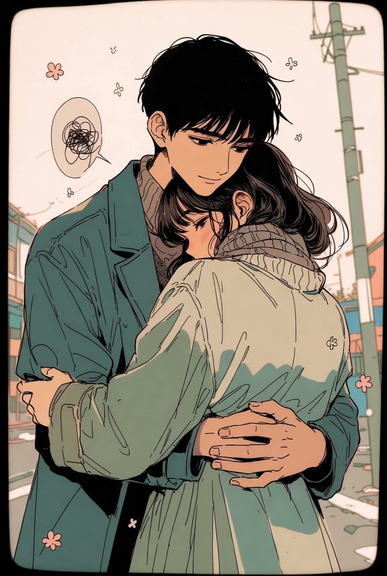 君に抱き寄せられている時にも あの人の事を考えてしまう | の人気AIイラスト・グラビア