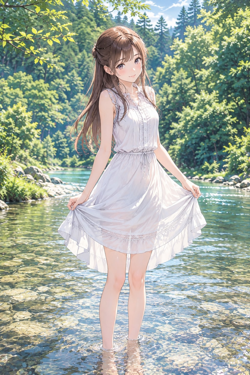 冷たくて気持ちいいよ