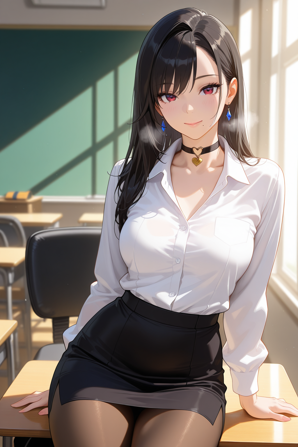 厳しくて優しい学校で大人気のお姉さん先生は不良生徒のオナホール
