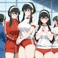 ブルマ姿のヨルさん 2枚目