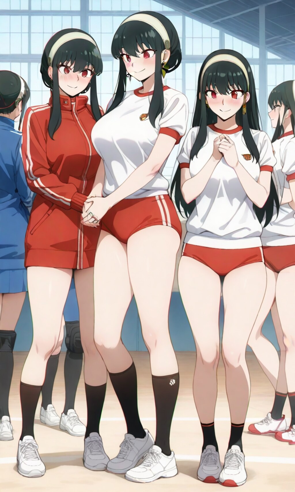 ブルマ姿のヨルさん