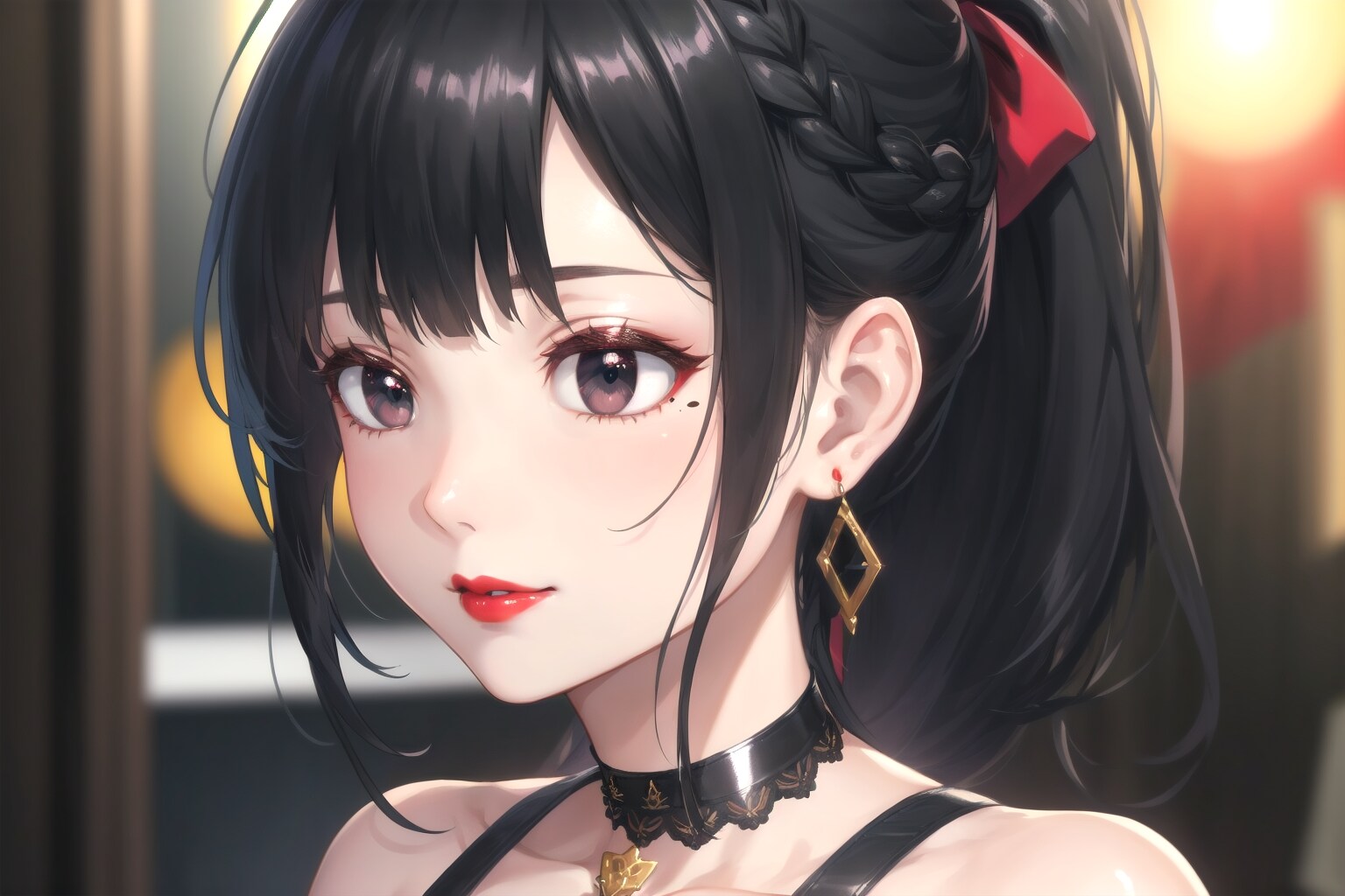 チョーカー | の人気AIイラスト・グラビア