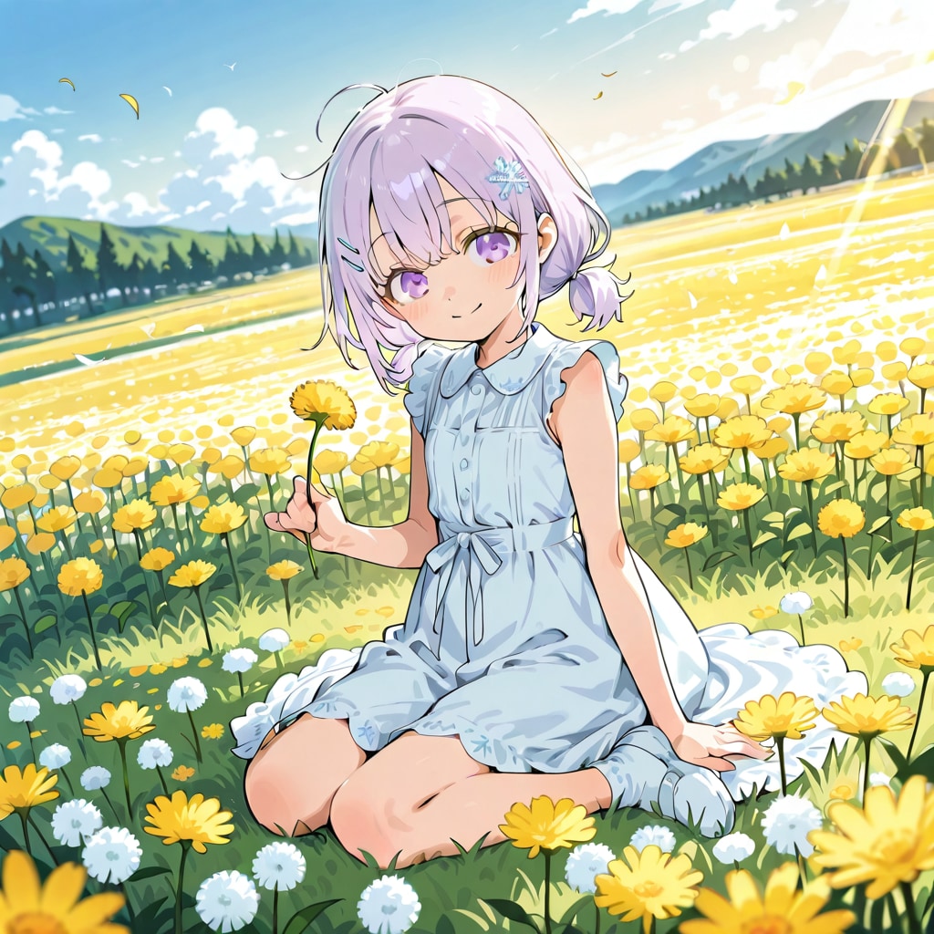 たんぽぽー٩(๑❛ᴗ❛๑)۶ | の人気AIイラスト・グラビア