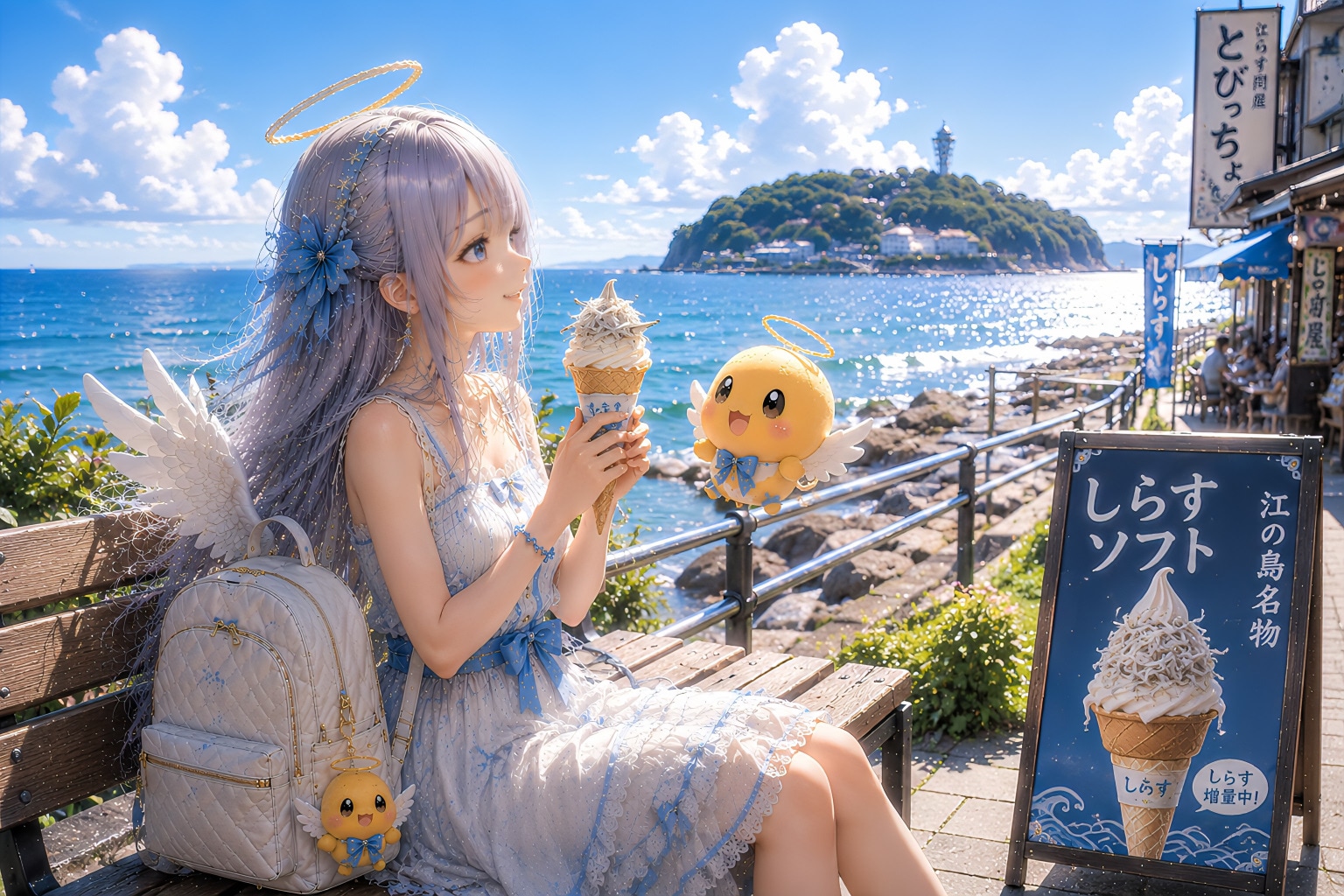 ルルエルとニコの休日#07 しらすソフト
