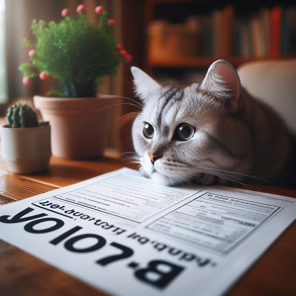 現代社会の縮図猫