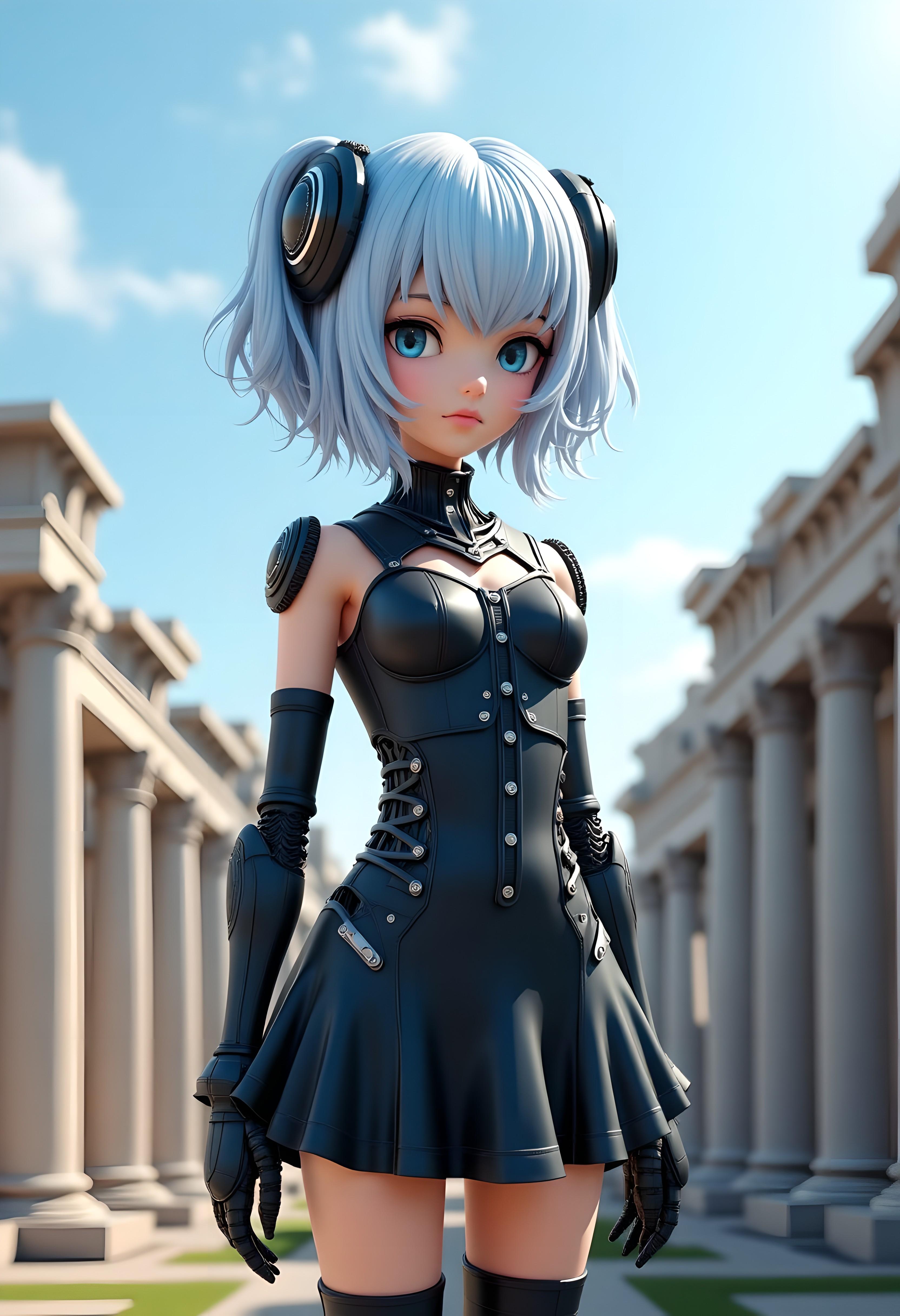 メカ娘2580号 | の人気AIイラスト・グラビア