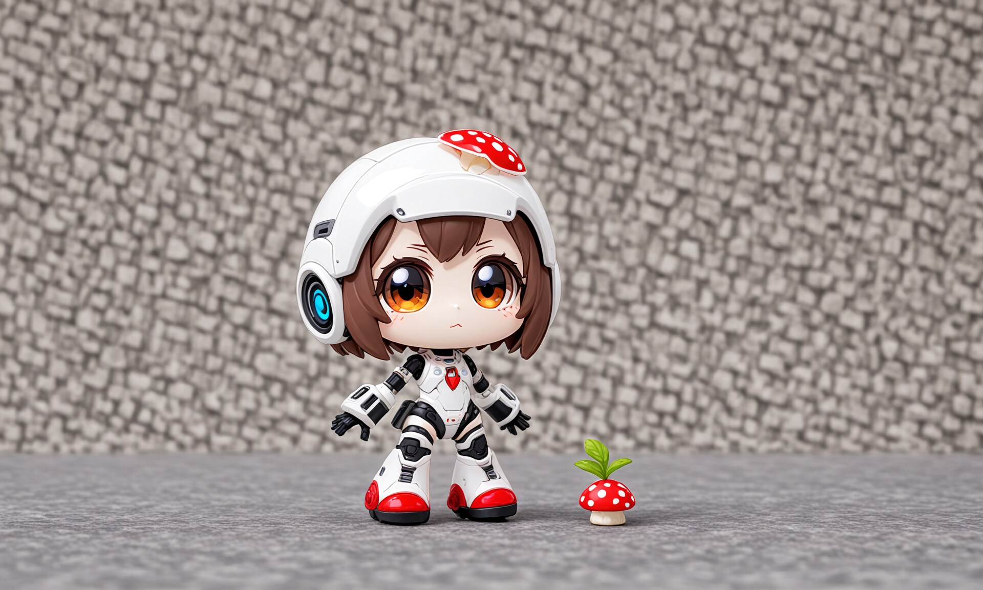 241024 「球体きのこchibiロボ」？ | の人気AIイラスト・グラビア