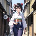 舞妓さんを体験 2枚目