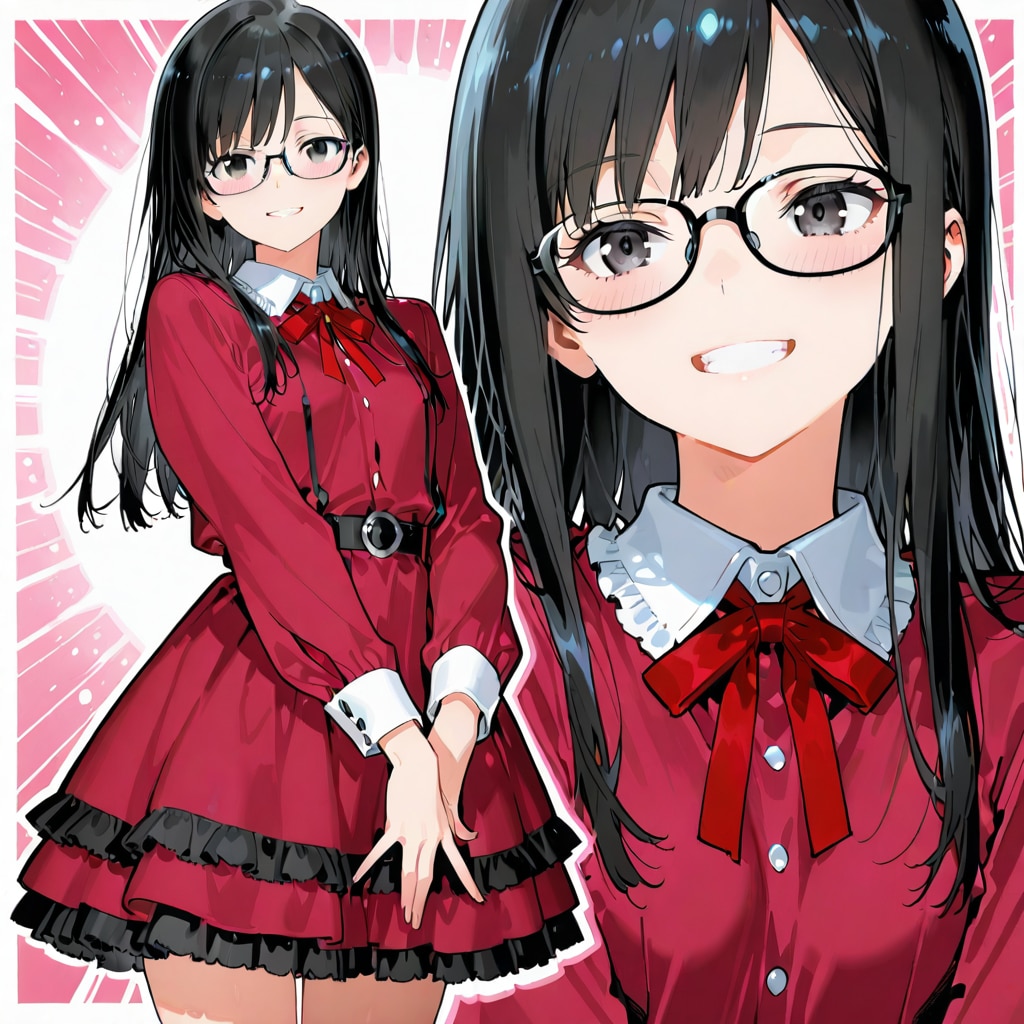 とびっきりの笑顔で