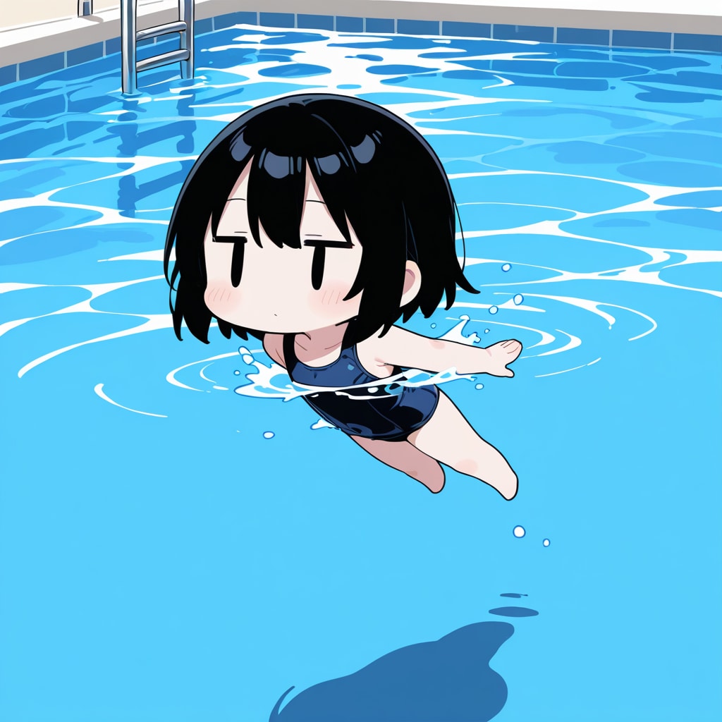 泳いでみる | の人気AIイラスト・グラビア