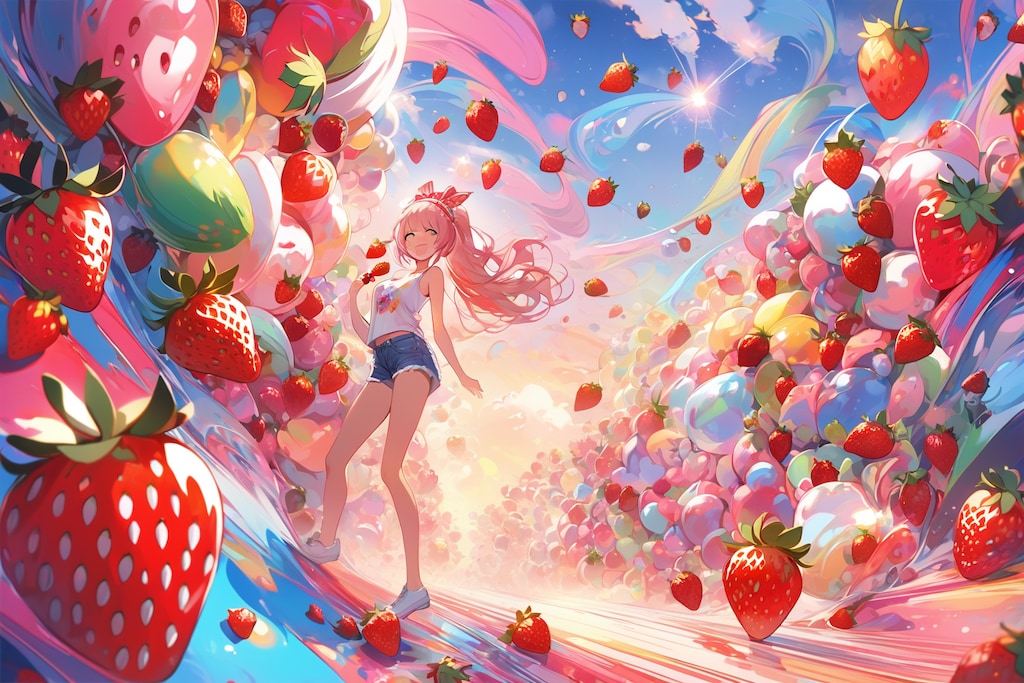 イチゴの季節 VEGA生成