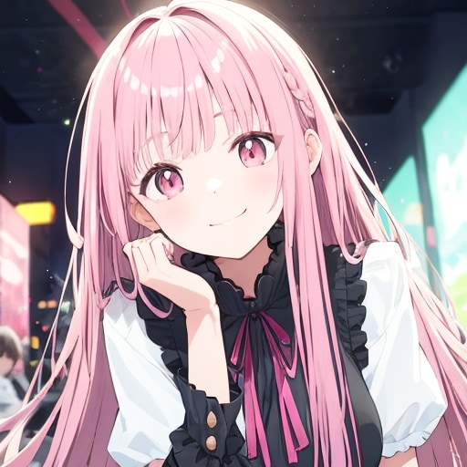 ピンクロング | の人気AIイラスト・グラビア