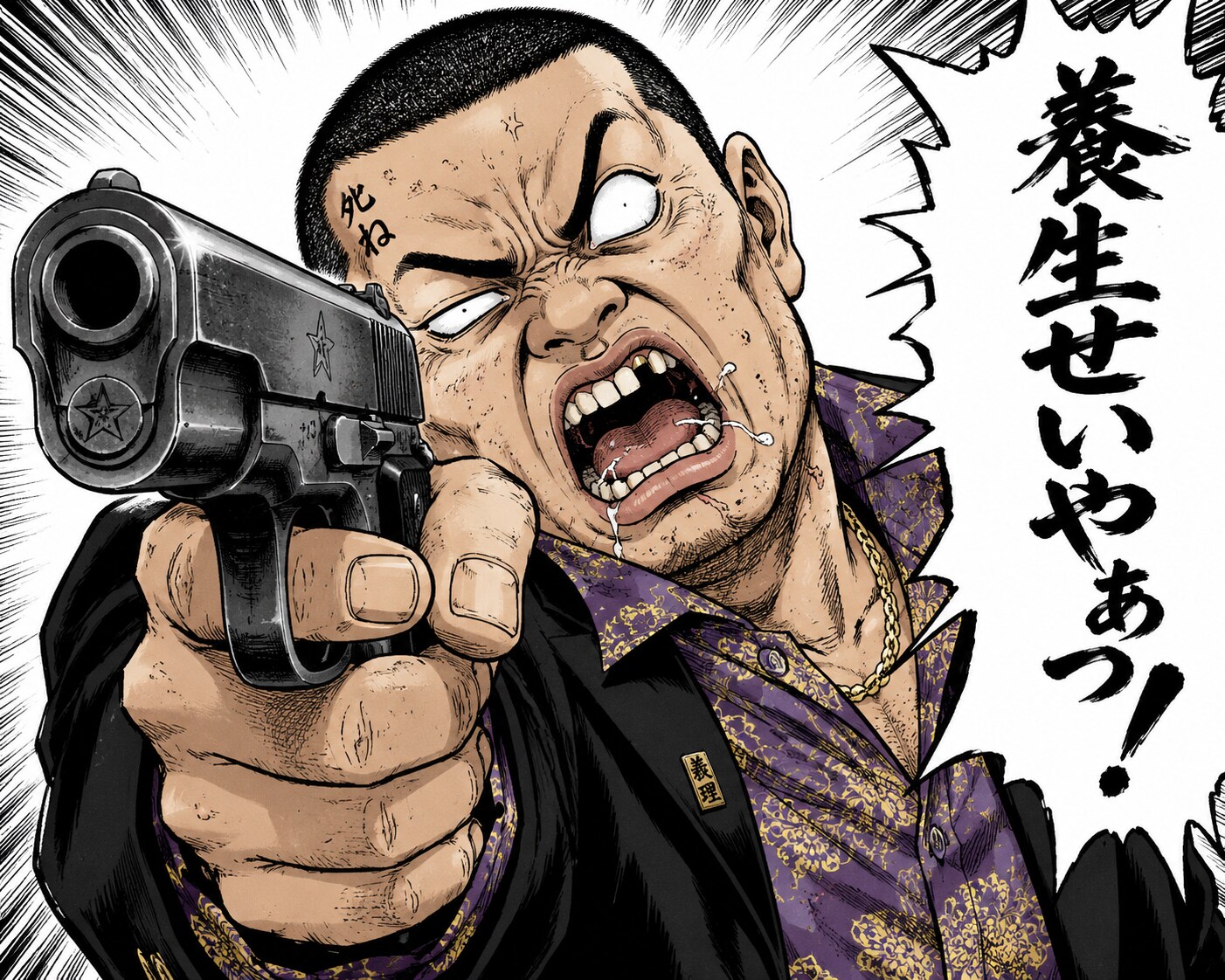 頭の悪い鉄砲玉