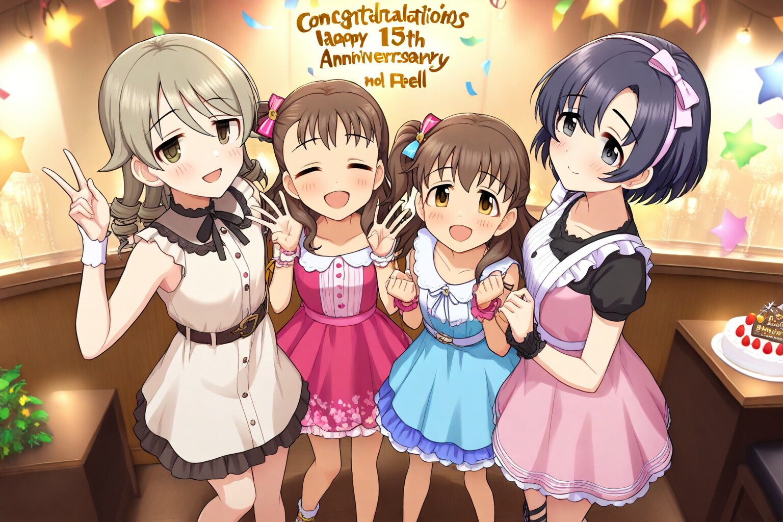 「ちちぷい3周年、おめでとうございます」 | の人気AIイラスト・グラビア