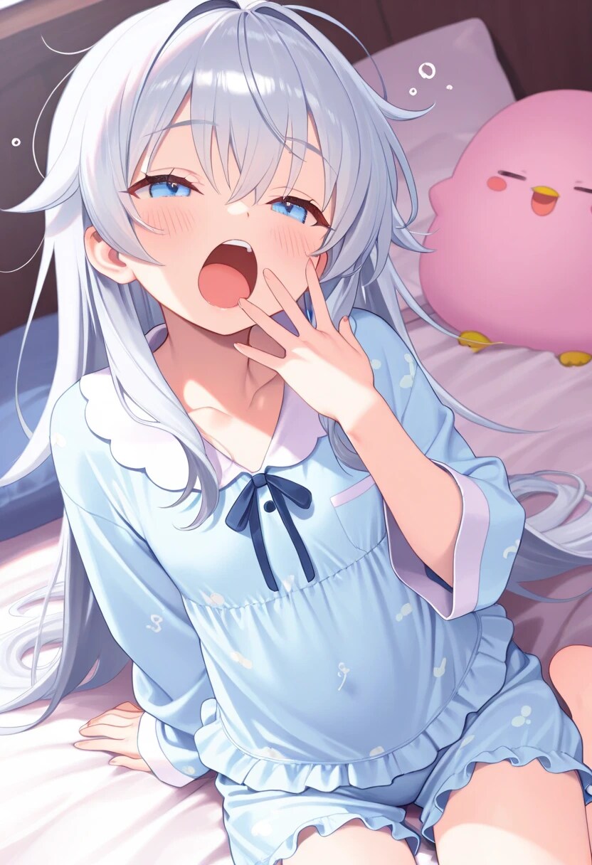 ふわぁ…眠たい