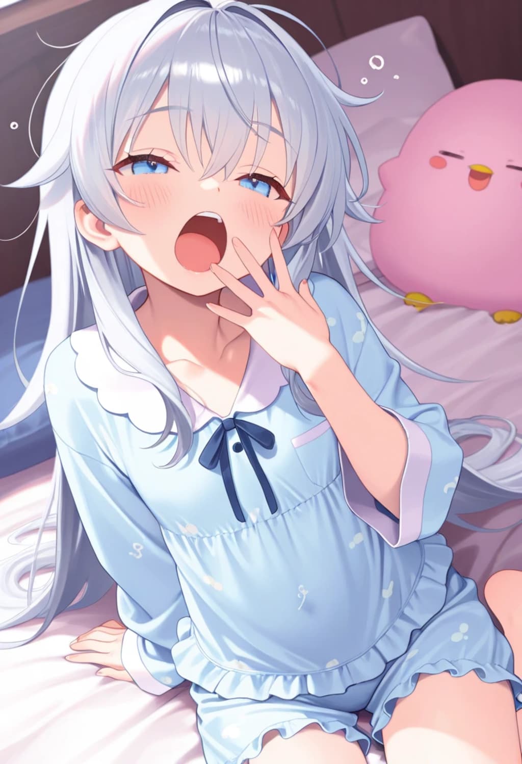ふわぁ…眠たい