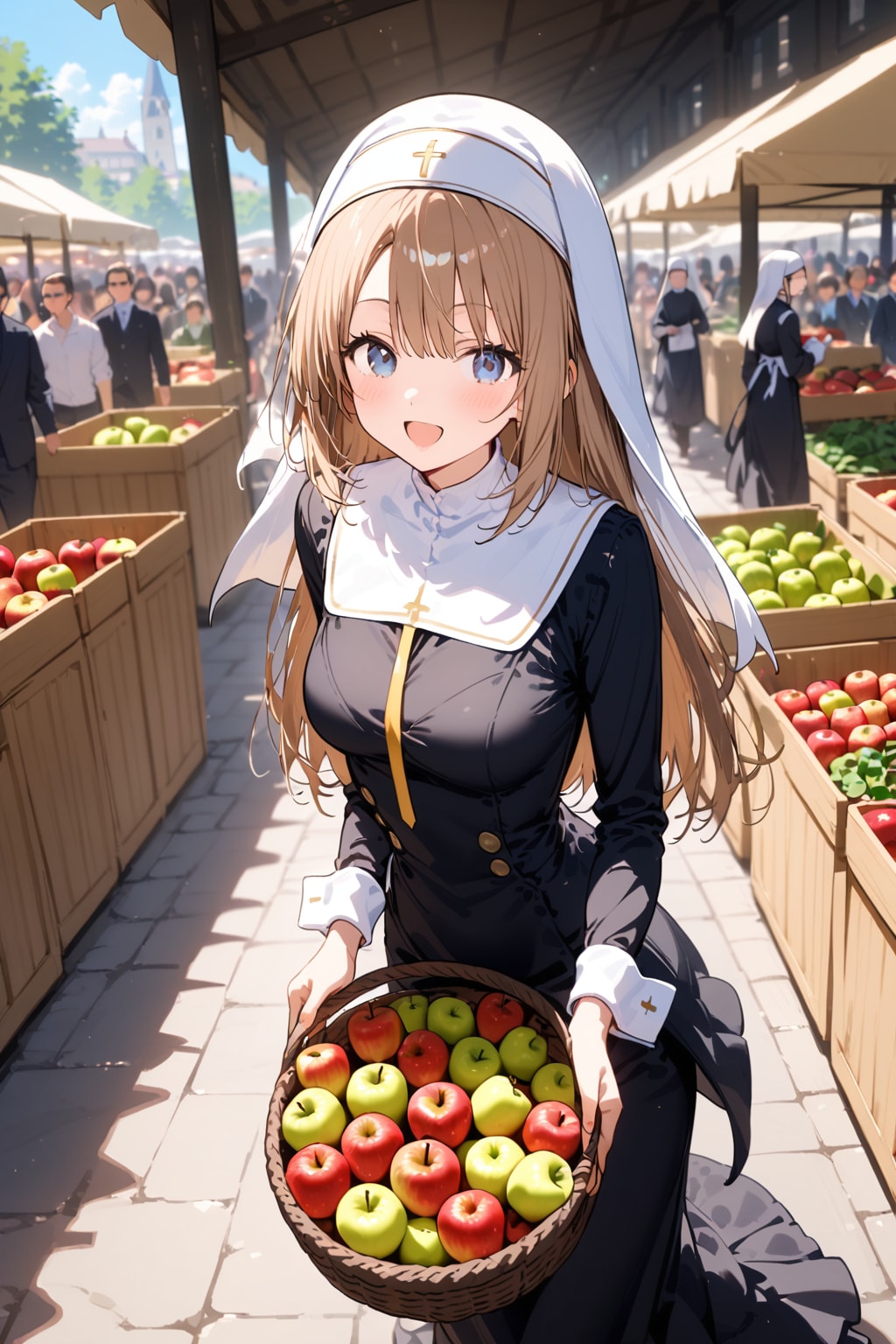 今夜のおかずはリンゴよ！