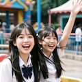 修学旅行はテーマパーク01 2枚目