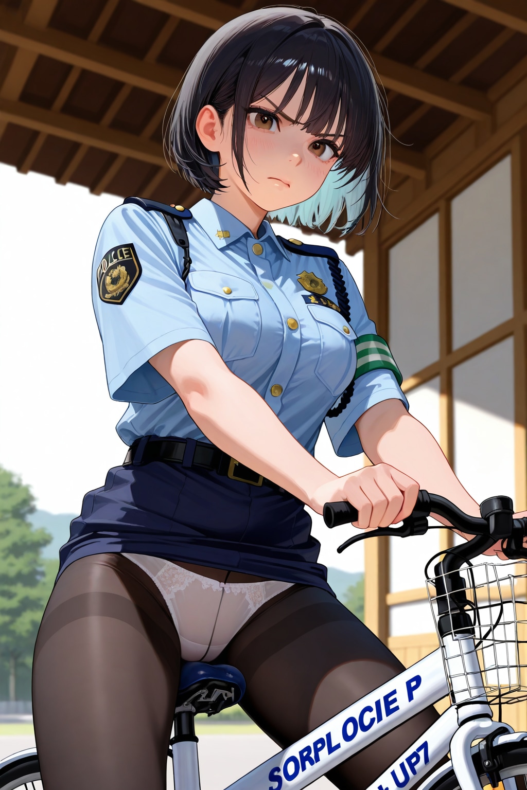 婦警さんを服従させる