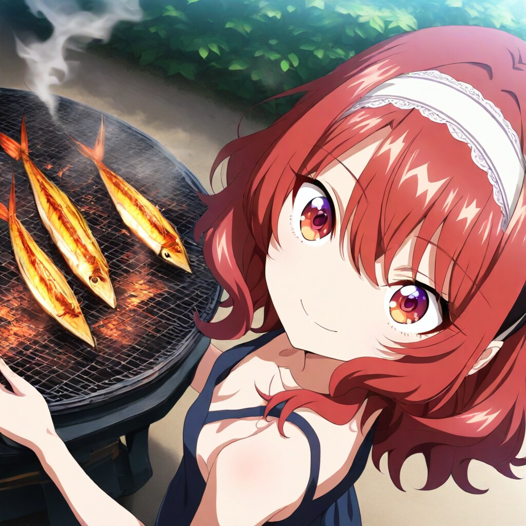 サンマを焼いたよ