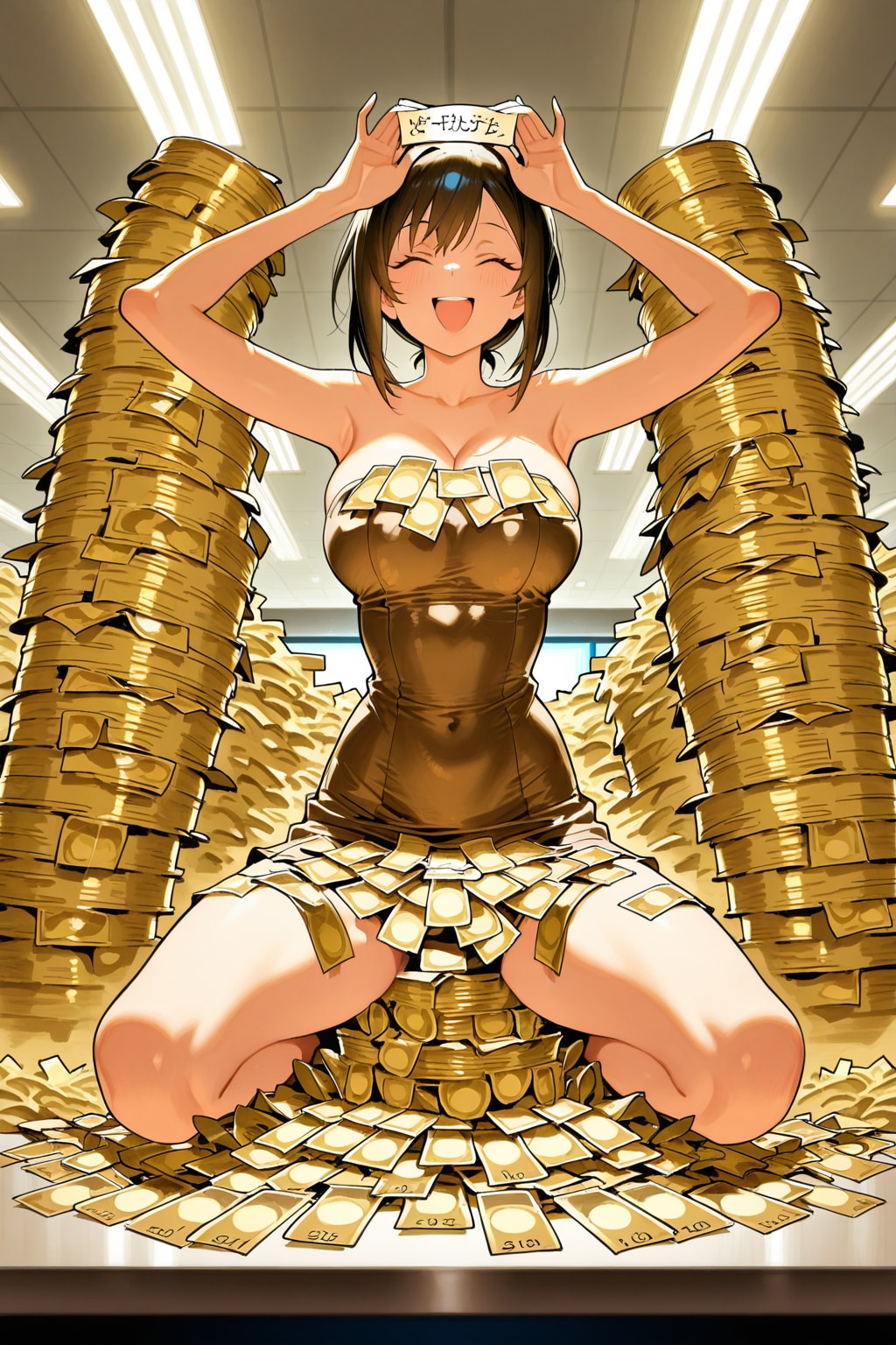 一番くじで大儲けガール💴🎯❤️