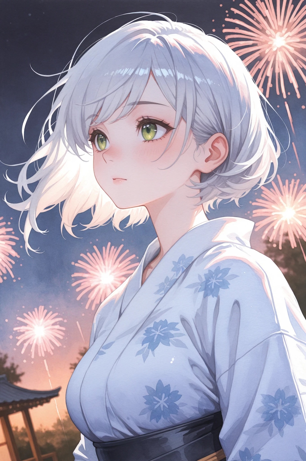 夜空を彩る
