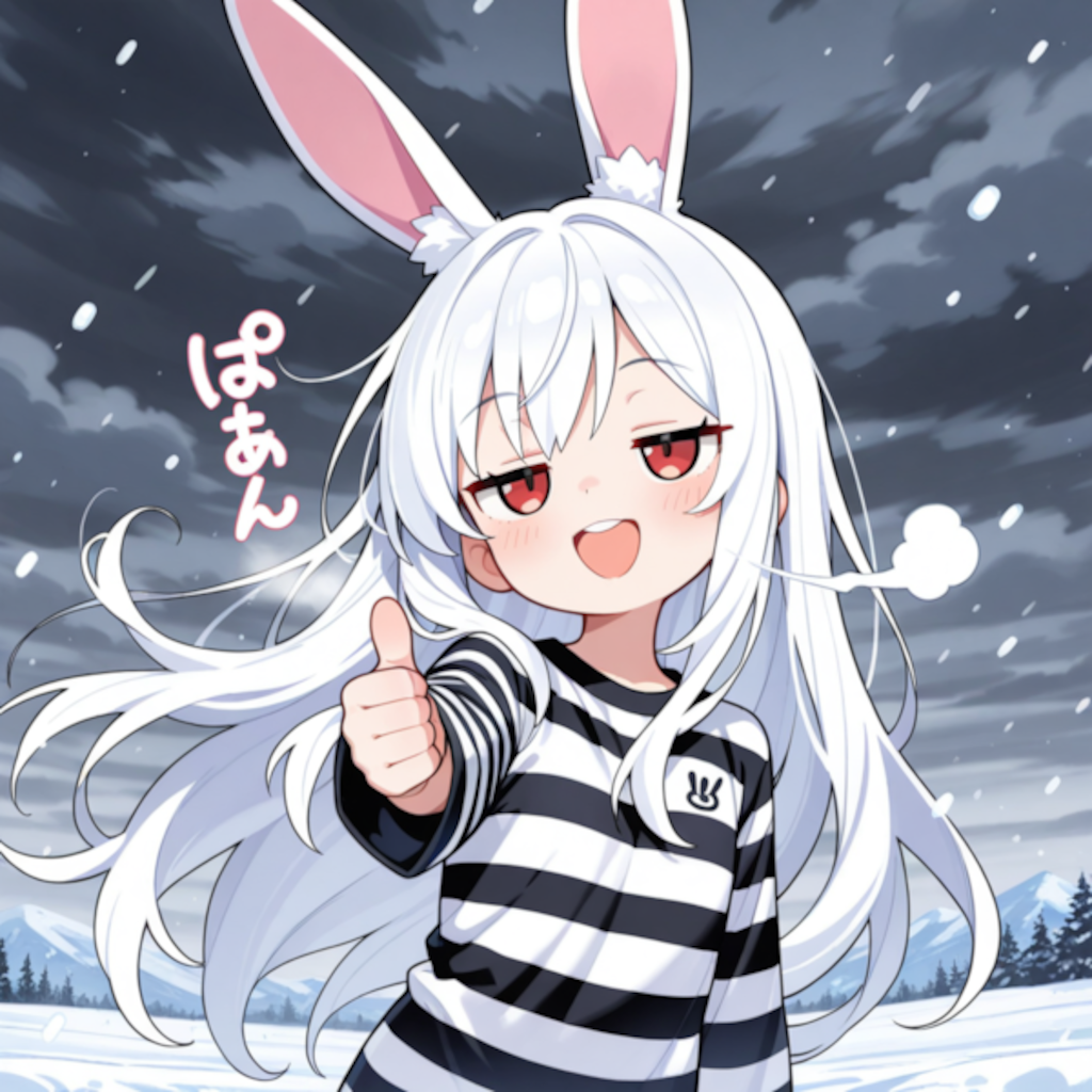 【コラボ】うさぎちゃん1周年おめでとうなのです💕🐰🐰🎶