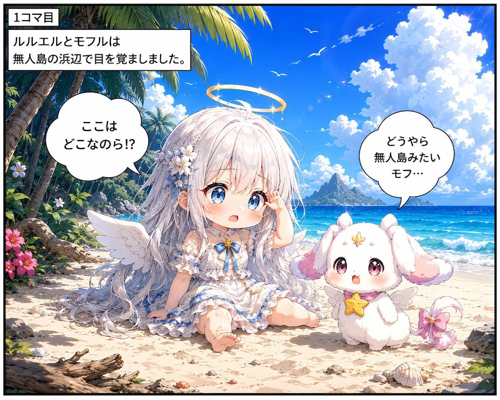 ルルエルとモフルの無人島日記Ⅰ