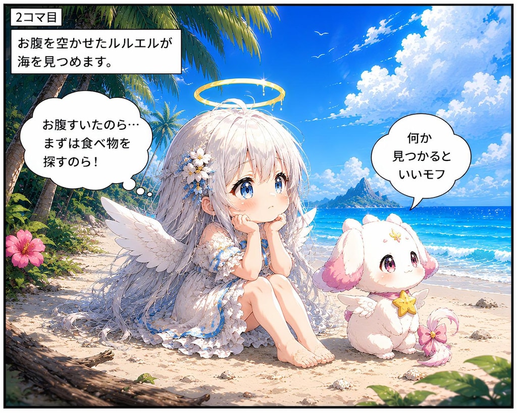 ルルエルとモフルの無人島日記Ⅰ