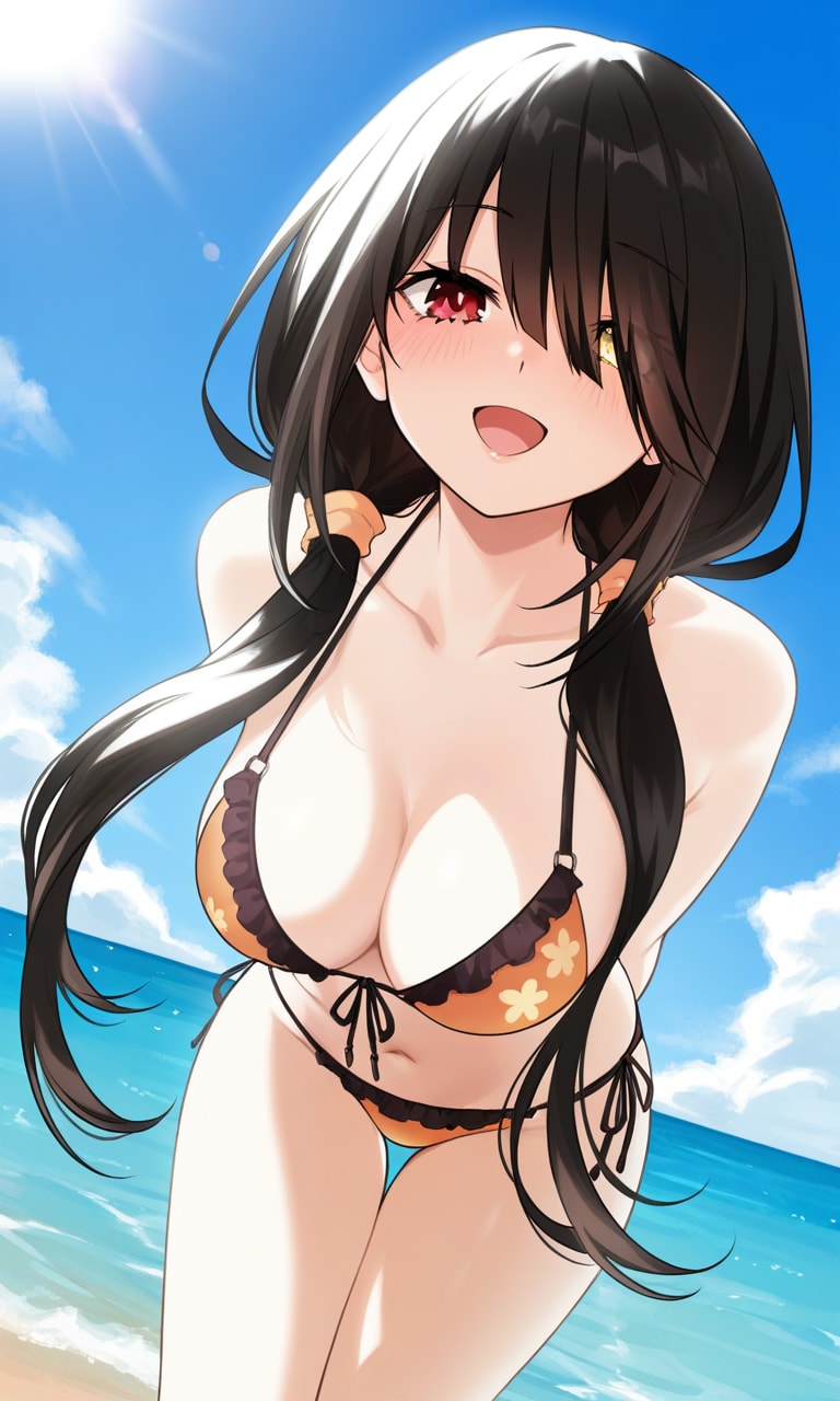 一緒に泳ぎませんこと？