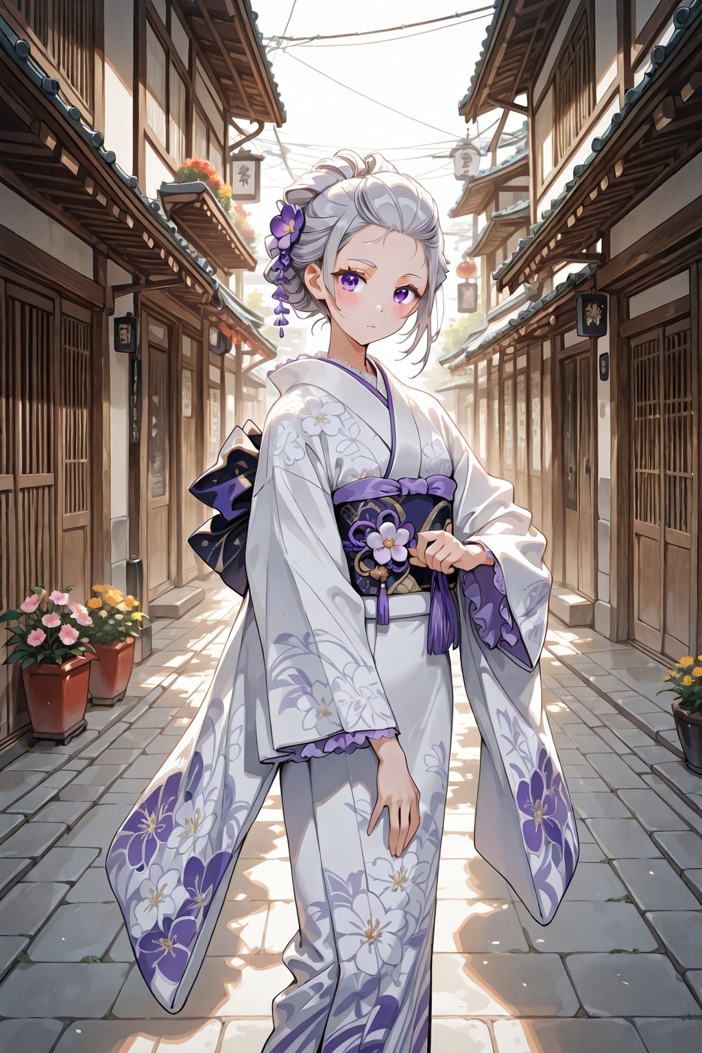 着物少女