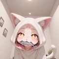 猫耳と言えばお魚ｗ 2枚目