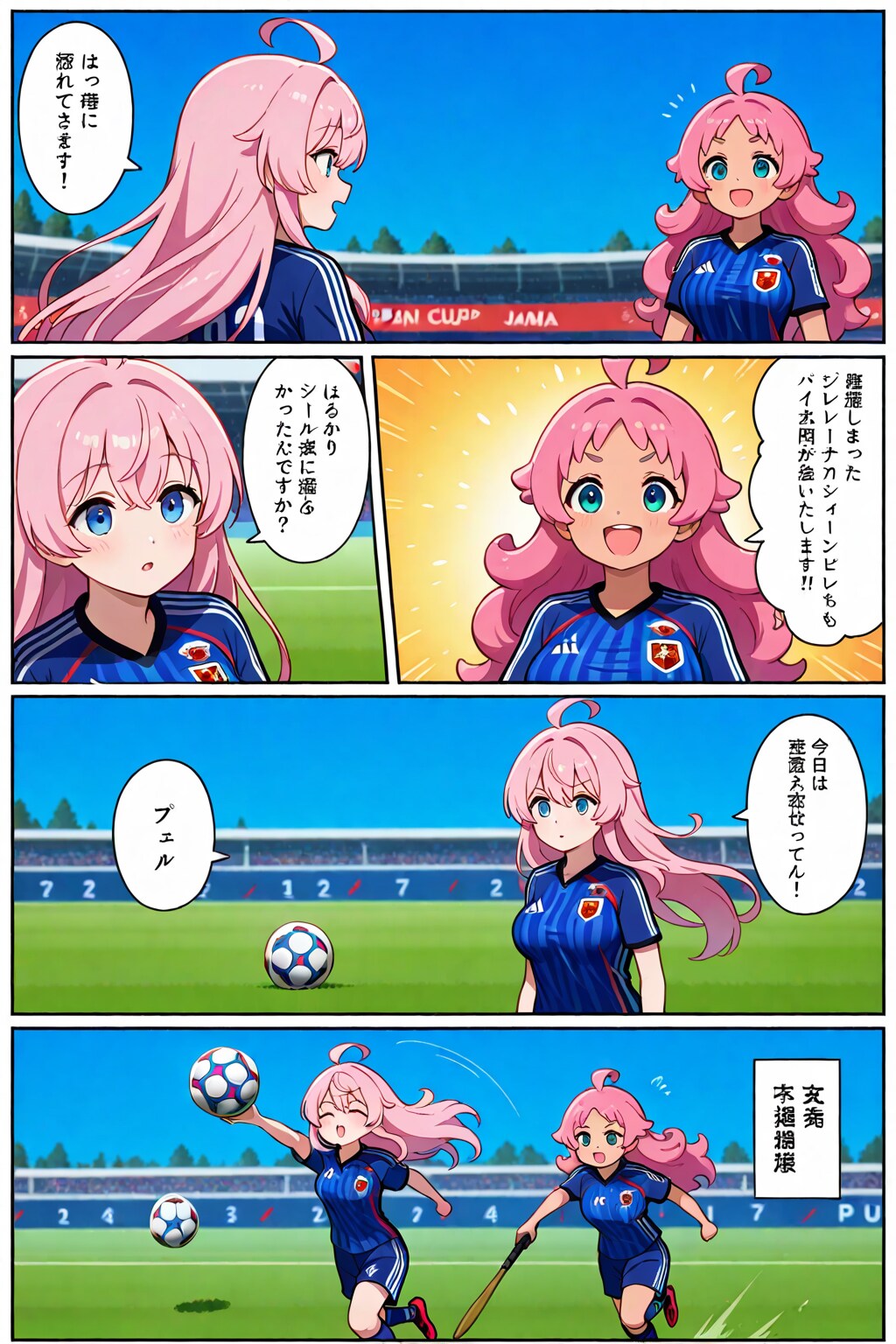 ⚽️⚽️⚽️⚽️マンガ？